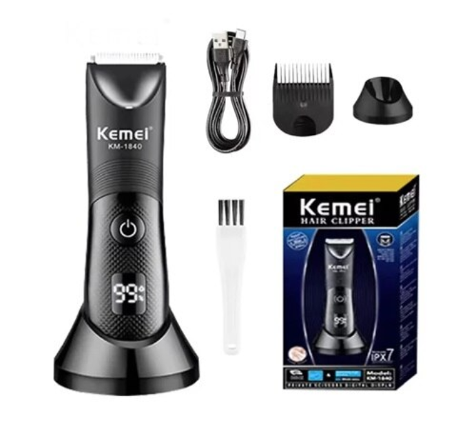 Masina de tuns Kemei KM 1840 de 6000 rpm cu stand incarcare